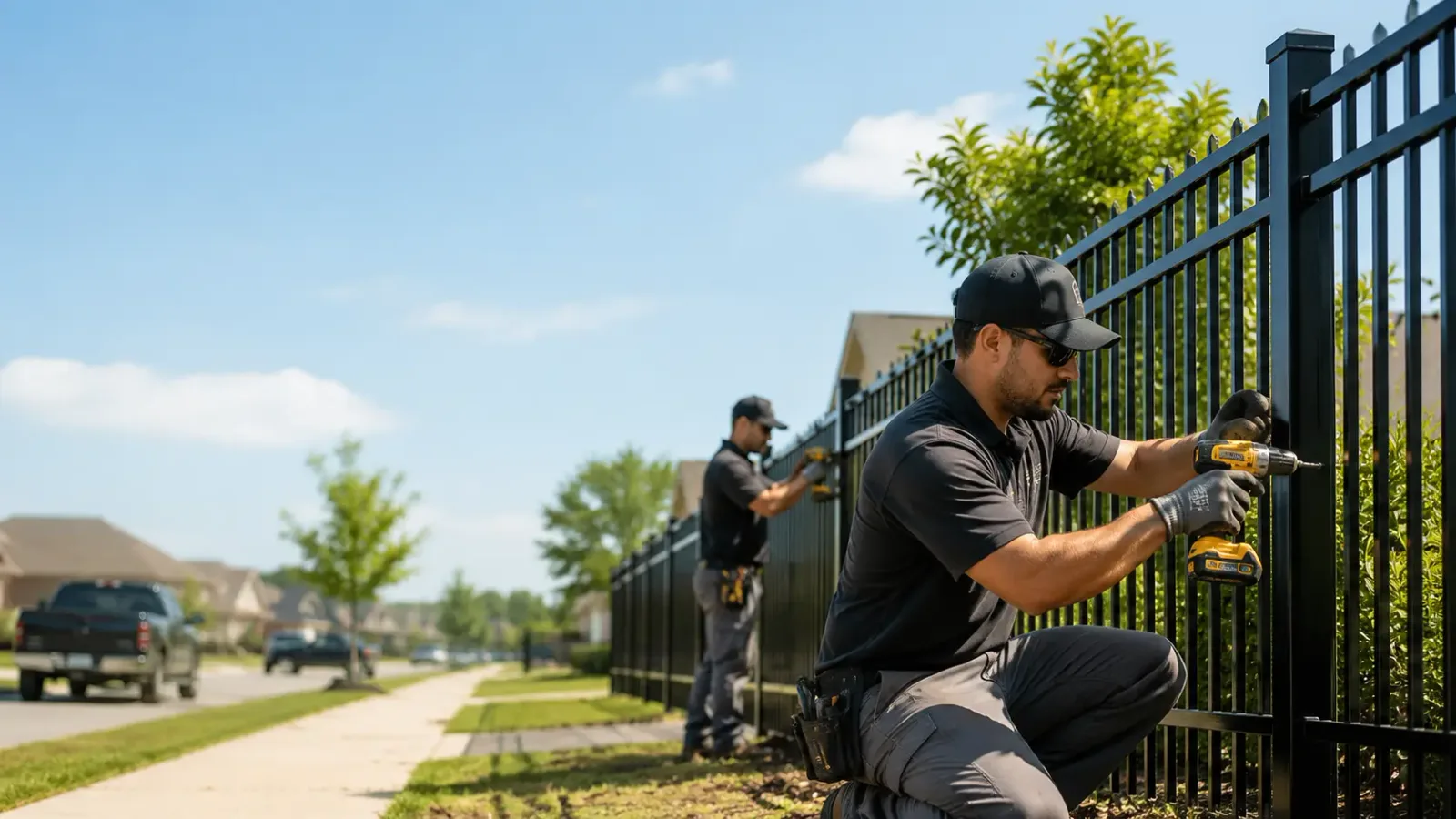 Metal Fence Installation in Worthington, IN